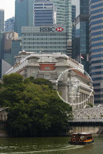 Fullerton Hotel from the Outside