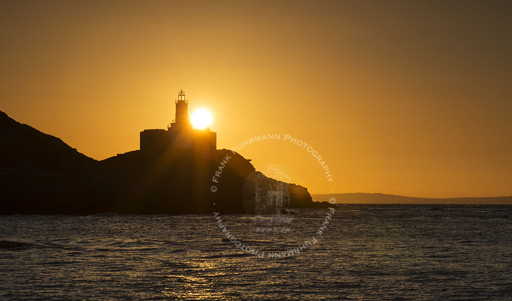 Various Stages of Sunrise at Mumbles Lighthouse