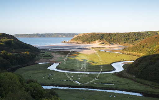 Three Cliffs Bay